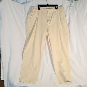 GAP  Downtown Khaki Women's Cream 16‎ NEW One of a kind Khaki Pants